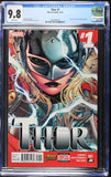 Thor #1 CGC 9.8 (2014) Jane Foster Becomes New Thor!