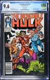 Incredible Hulk #330 CGC 9.6 (1987) "Mark Jewelers" Insert 1st Todd art!