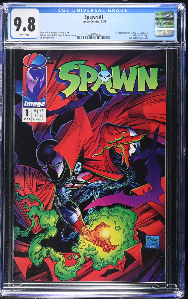 Spawn #1 CGC 9.8 (1992) 1st Appearance of Spawn! – Ultimate Key