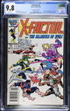 X-Factor #5 CGC 9.8 (1986) 1st Apocalypse Cameo - Canadian Price Variant