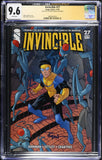 Invincible #27 CGC 9.6 (2005) JSA Signed by RYAN OTTLEY! 1st Omnipotus!