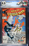 Web of Spider-Man #36 CGC 8.0 (1988) 1st App of Tombstone!