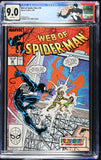 Web of Spider-Man #36 CGC 9.0 (1988) 1st App of Tombstone!
