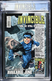 Invincible #71 CGC 9.8 (2010) 1st Printing - Low Print Run!