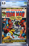 Iron Man #55 CGC 8.0 (1973) 1st App. of Thanos & Drax the Destroyer