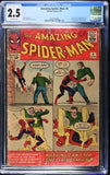 Amazing Spider-Man #4 CGC 2.5 (1963) Origin & 1st App. of Sandman