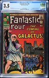Fantastic Four #48 CGC 3.5 (1966) 1st App. of Silver Surfer & Galactus