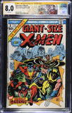 Giant-Size X-Men #1 CGC 8.0 SIGNED BY CHRIS CLAREMONT! 1st New Team!