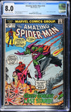 Amazing Spider-Man #122 CGC 8.0 (1973) "Death" of the Green Goblin