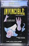 Invincible #4 CGC 9.8 (2003) Atom Eve Appearance - Low Print Run