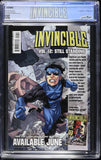 Invincible Returns #1 CGC 9.6 (2010) 1st App. of Grand Regent Thragg