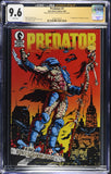Predaior #1 CGC 9.6 (1989) JSA Signed Mark Verheiden! 1st Predator in comics!