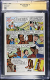 New Teen Titans #2 CGC 9.4 (Newsstand) JSA Signed George Perez & Wolfman!