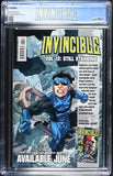 Invincible #72 CGC 9.8 (2010) Low Print Run - Death of Conquest