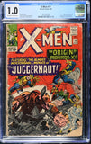 X-Men #12 CGC 1.0 (1965) Origin & 1st App. of the Juggernaut