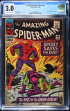 Amazing Spider-Man #40 CGC 3.0 (1966) Origin of the Green Goblin