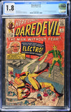 Daredevil #2 CGC 1.8 (1964) 2nd App. of Electro & Daredevil