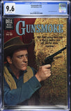 Gunsmoke #21 CGC 9.6 (Dell 1960) SINGLE HIGHEST GRADED COPY - POP 1