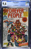 The Forever People #1 CGC 9.6 (1971) 1st Full App. of Darkseid!