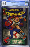 Amazing Spider-Man #42 CGC 8.0 (1966) 1st Mary Jane Watson in Cameo