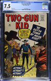Two-Gun Kid #54 CGC 7.5  (1960) Jack Kirby Art - CGC POP 3 in total!