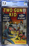 Two-Gun Kid #55 CGC 7.5 (1960) Jack Kirby Art - Stan Lee Story