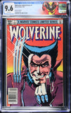 Wolverine Limited Series #1 CGC 9.6 (1982) 1st Solo Wolverine NEWSSTAND