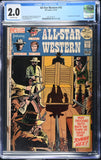 All Star Western #10 CGC 2.0 (1972) 1st Appearance of Jonah Hex