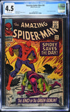 Amazing Spider-Man #40 CGC 4.5 (1966) Origin of the Green Goblin