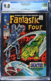 Fantastic Four #74 CGC 9.0 (1968) Silver Surfer & Galactus Cover
