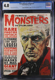 Famous Monsters of Filmland #9 CGC 4.0 (1960) 1st Basil Gogos Cover