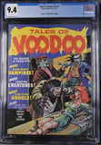 Tales of Voodoo v3 #4 CGC 9.4 (1970) Bondage Horror Cover! Frankenstein!