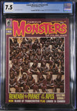 Famous Monsters of Filmland #80 CGC 7.5 (1970) Planet of the Apes Cover