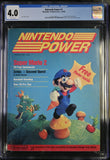 Nintendo Power #1 CGC 4.0 (1988) All Inserts Inside -