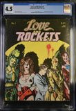 Love and Rockets #1 CGC 4.5 (1982) 1st Printing HTF! Jaime Hernandez Cover