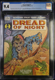 Dread of Night #1 CGC 9.4 (1991) L.B. Cole Horror Cover! HARD TO FIND!