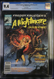 Freddy Krueger's A Nightmare on Elm Street #2 CGC 9.4 (1989) Sam Keith!