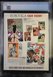 Sizzle #10 CGC 9.6 (2001) HIGHEST GRADED COPY - POP 1 - Milo Manara cover!