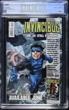Invincible Returns #1 CGC 9.6 (2010) 1st Grand Regent Thragg - 2nd Printing