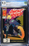 Ghost Rider v2 #1 CGC 9.2 (1990) 1st Dan Ketch as Ghost Rider