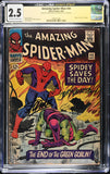 Amazing Spider-Man #40 CGC 2.5 (1966) Signed by Stan Lee & John Romita!