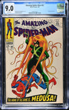 Amazing Spider-Man #62 CGC 9.0 (1968) Classic Romita Medusa Cover