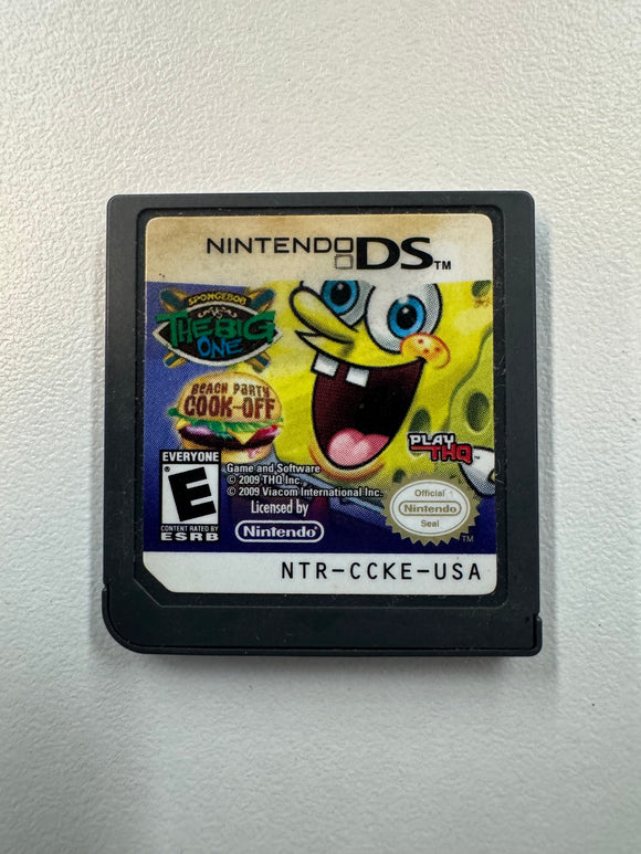 Spongebob The Big One Big Party Cook Off 2009 Nintendo DS Cartridge Only