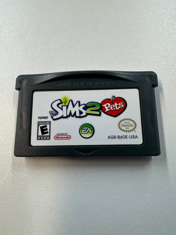 The Sims 2 Pets 2006 Nintendo Gameboy Advance GBA Cartridge Only
