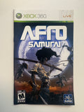 Afro Samurai 2009 XBOX 360 CIB Complete In Box