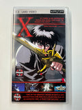 X Japanese Manga Anime Video 2000 UMD for PSP Sony CIB