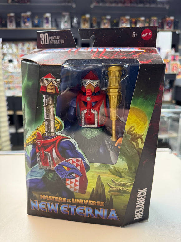 Mattel 2023 Masters of the Universe New Eternia Mekaneck SEALED NIB