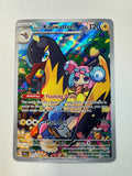 Pokemon TCG 2025 Iono's Kilowattrel Illustration Holo Rare 163/159