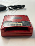 Nintendo Gameboy Advance SP Flame Red AGS-001 Tested & Working