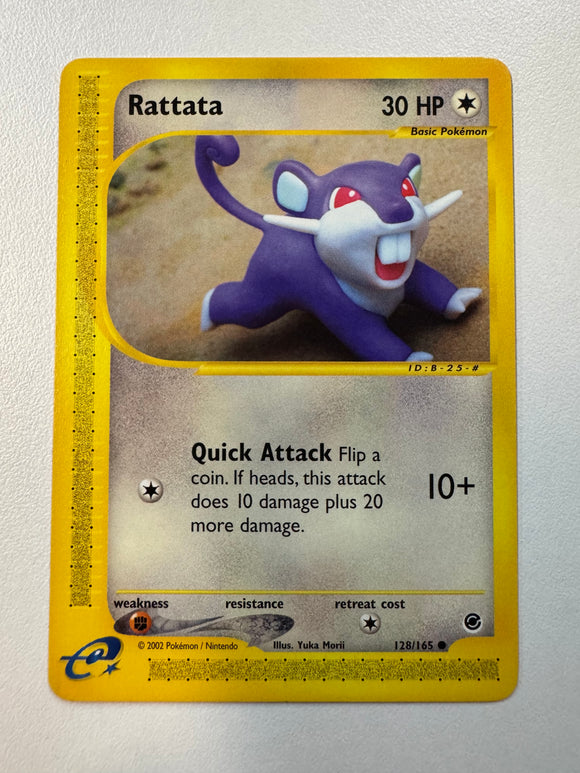Pokémon TCG Rattata Expedition 2002 Non-Holo 128/165 MINT